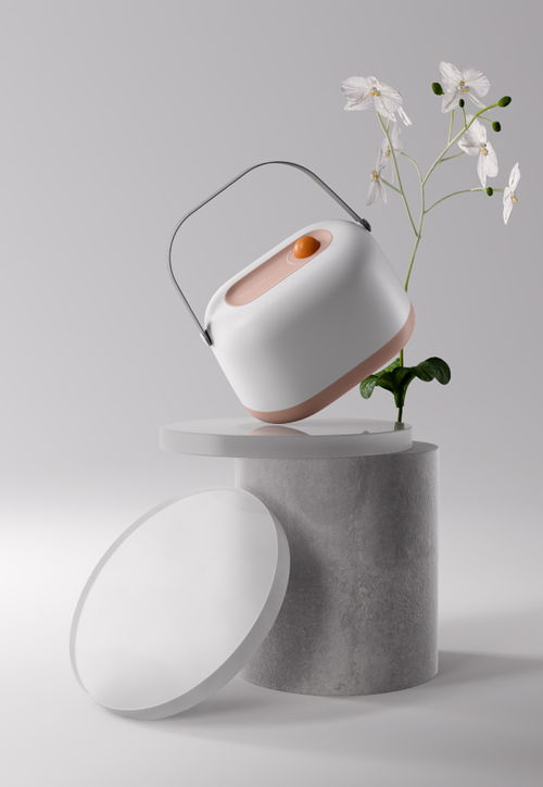 日用百貨 家用電器 幾何展臺(tái) 抽象空間 卡通清新簡約 產(chǎn)品渲染 電商圖片 數(shù)碼電器